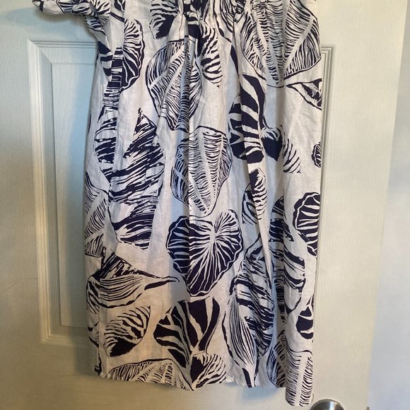 Nicole Miller Linen Wrap Dress - NWT - Picture 6 of 15